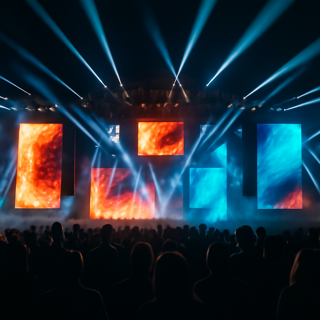 IA no palco: como algoritmos estão criando shows em tempo real (e o que observar no próximo festival)